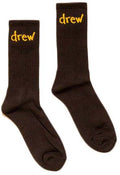 DREW HOUSE SCRIBBLE SOCKS BLACK