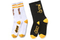 DREW HOUSE THEODORE + SCRIBBLE SOCKS (2 PACK)