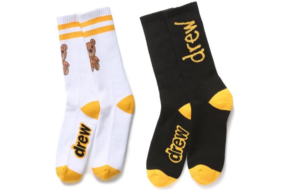 DREW HOUSE THEODORE + SCRIBBLE SOCKS (2 PACK)