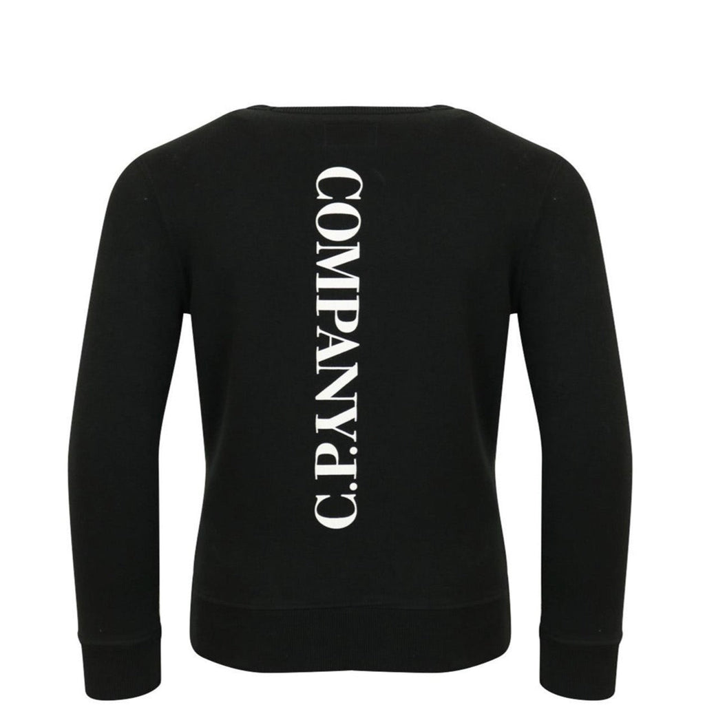 Kids CP Company White Logo Sweatshirt