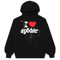 SP5DER SOUVENIR HOODIE BLACK