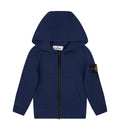 Stone Island Junior Navy Zip Hoodie