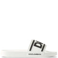 Dolce & Gabbana White Logo Sliders