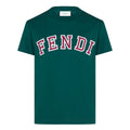 Kids Fendi Embroidered Logo T-Shirt