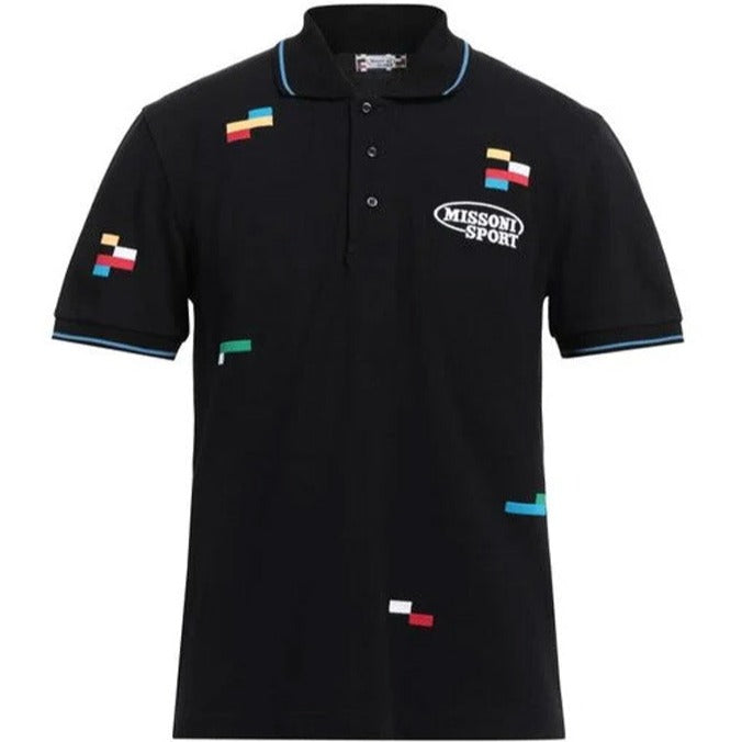 Missoni Sport Embroidered Polo Shirt