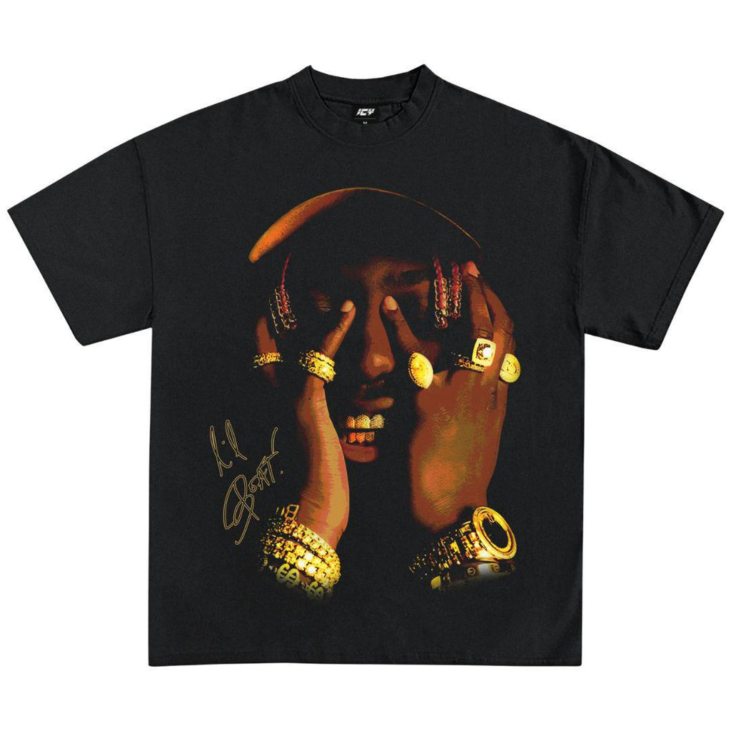 LIL YACHTY GRAPHIC T-SHIRT BLACK