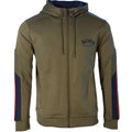 Boss Khaki Zipped Hoodie