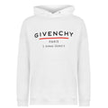 Givenchy White Printed Logo Hoodie
