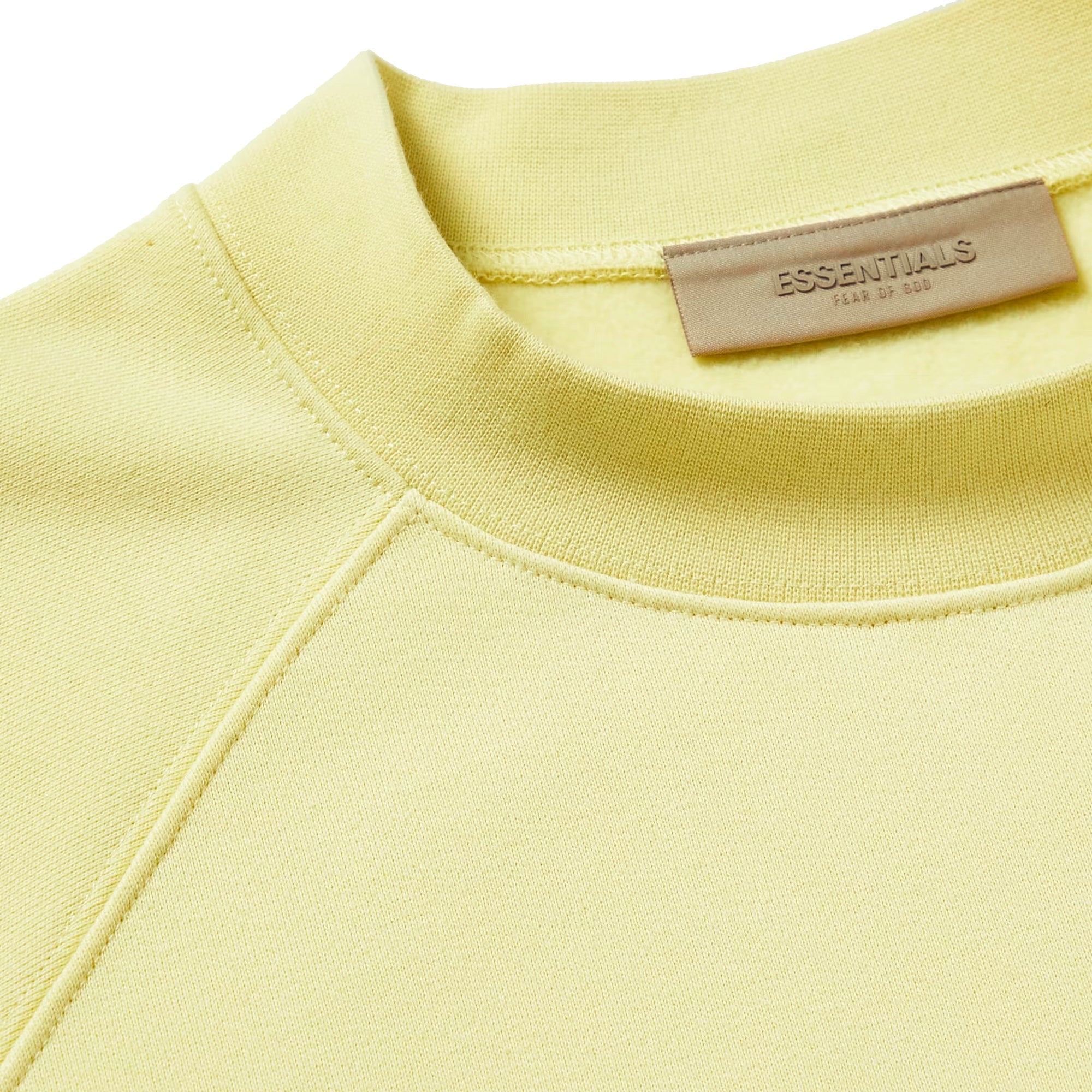 Fear of God Essentials Yellow Sweatshirt