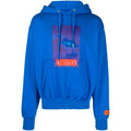 Heron Preston Blue Censored Print Hoodie