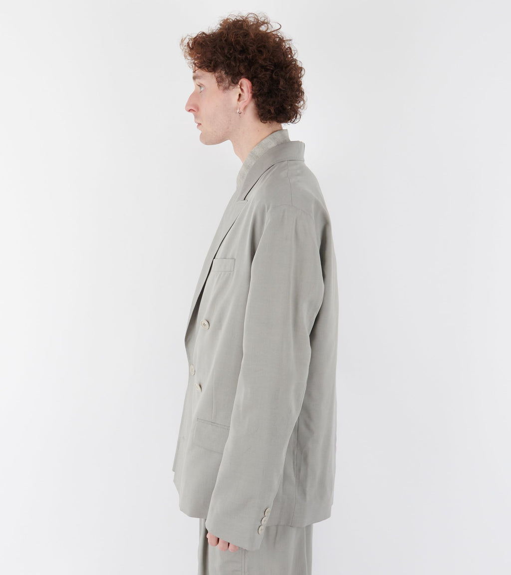 Halt Blazer Willow Grey Softlow Tencel