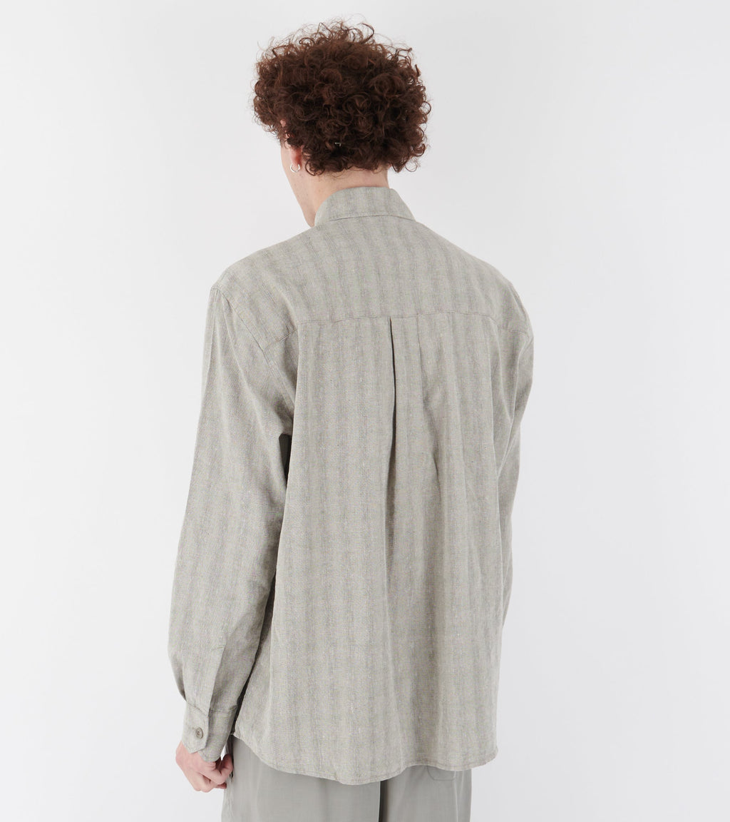 Above Shirt Sage Trail Check Dryline Weave