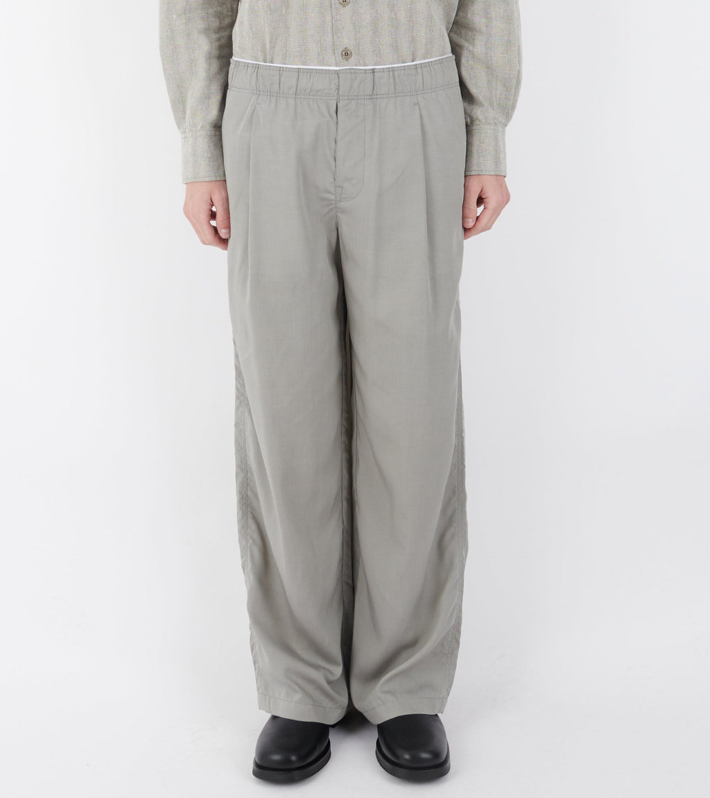 Leisure Trouser Willow Grey Softflow Tencel