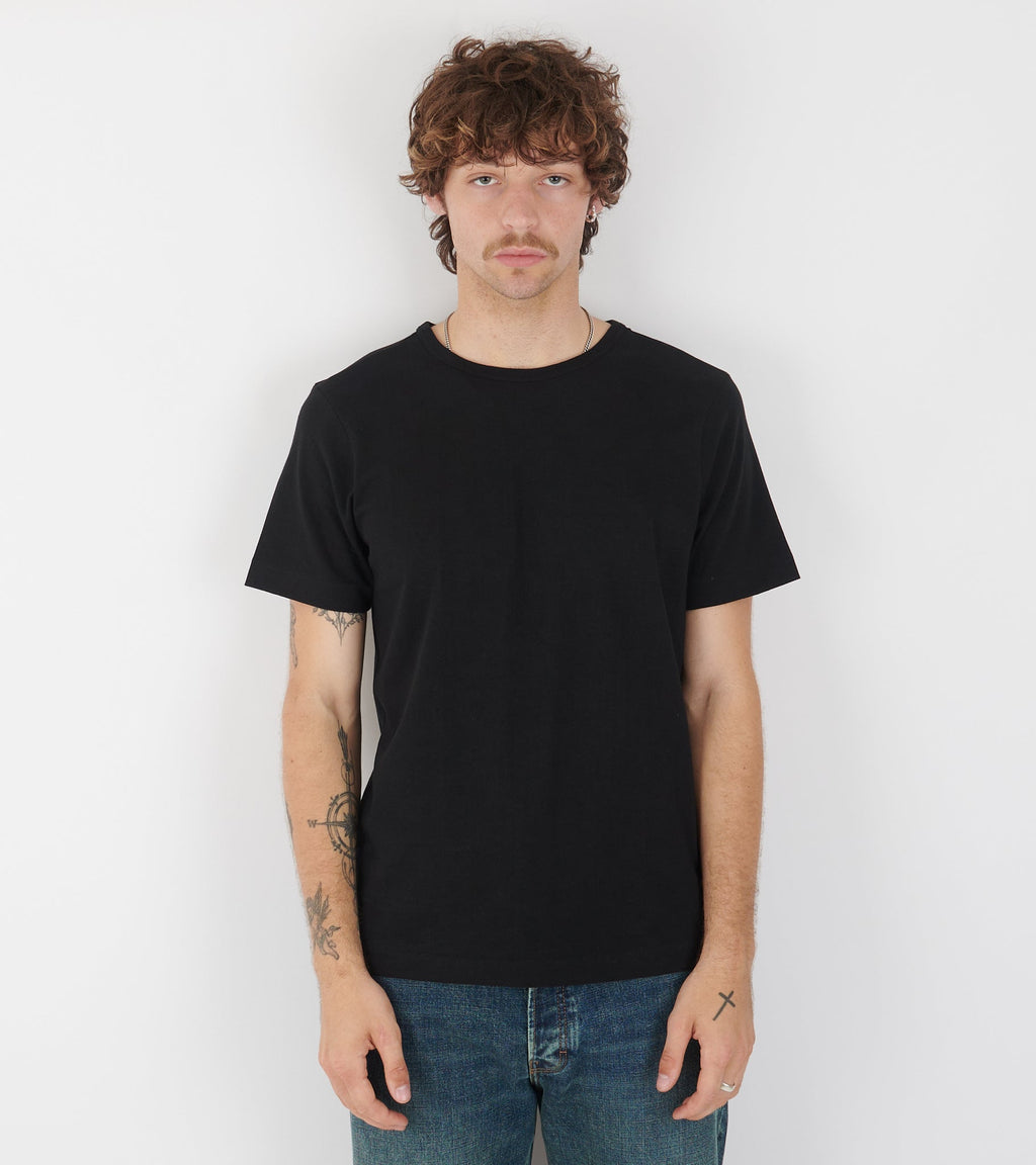 215 Men's Loopwheeled T-shirt Black