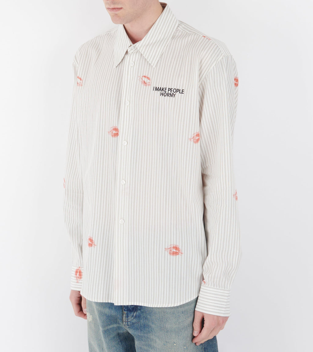 Business Sensual Shirt Stripe