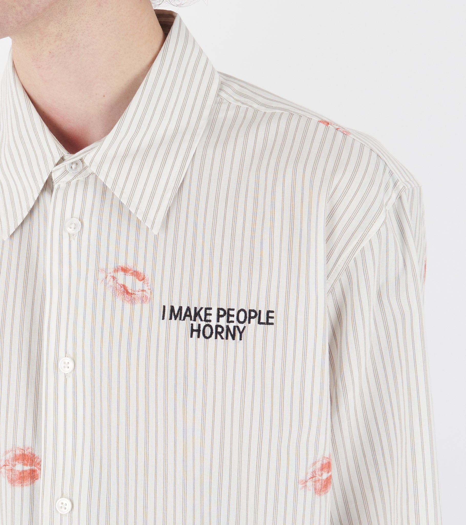 Business Sensual Shirt Stripe