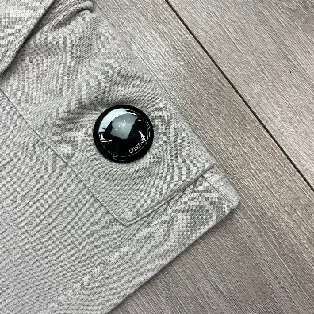 CP Company Jersey Shorts - Flint Grey