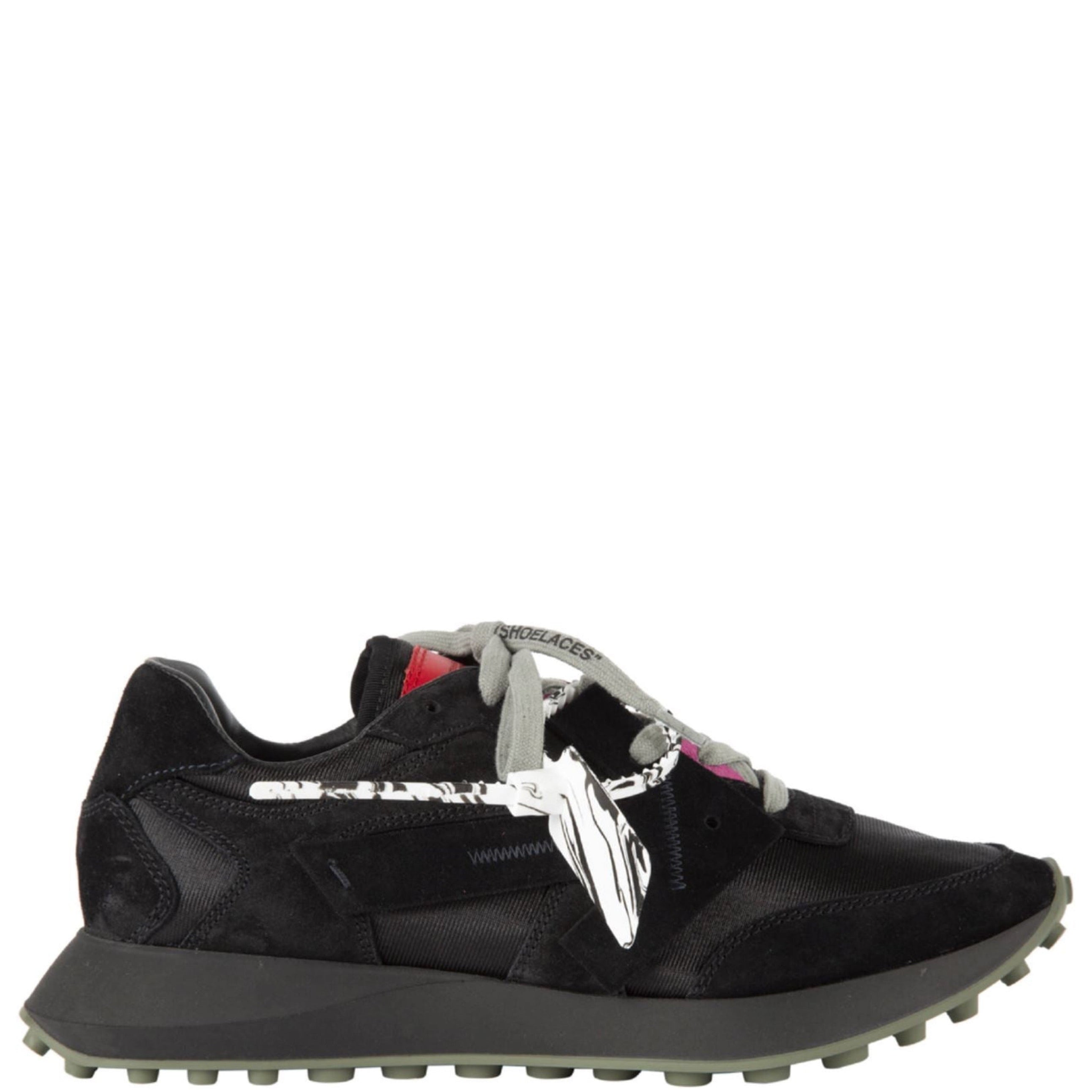 Womens Off-White Black Logo Trainer