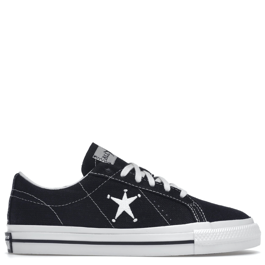 Stussy X Converse One Star Black