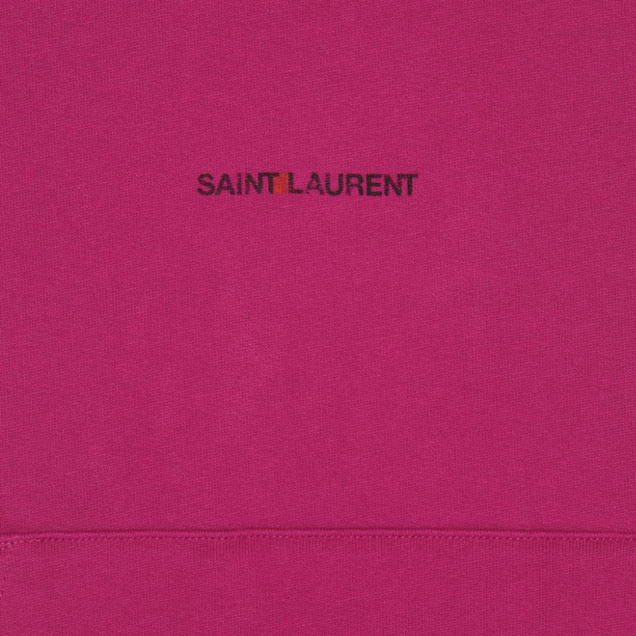 Saint Laurent Logo Hoodie