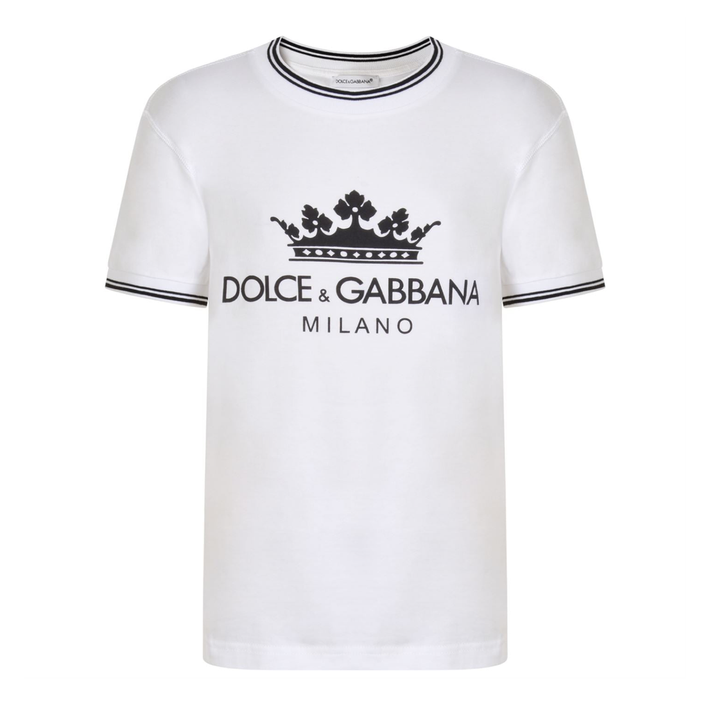 Kids Dolce & Gabbana White T Shirt