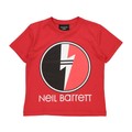 Kids Neil Barrett Red Logo Tee