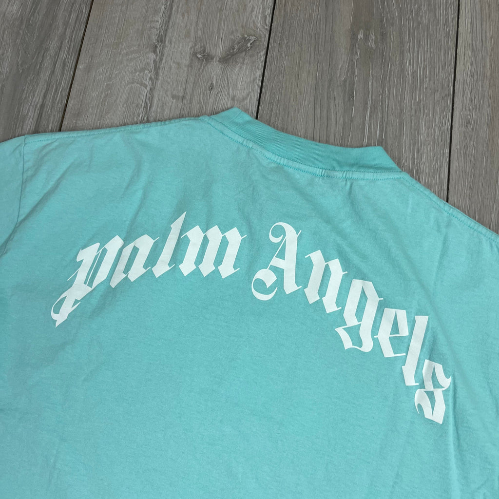 Palm Angels Shark T-Shirt - Baby Blue
