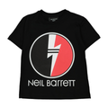 Kids Neil Barrett Black Logo Tee