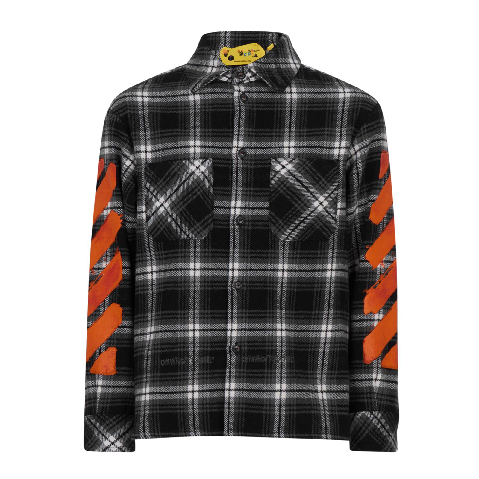 Kids Off-White Check Flannel Shirt