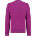 Stone Island Purple Large Logo Sweatshirt