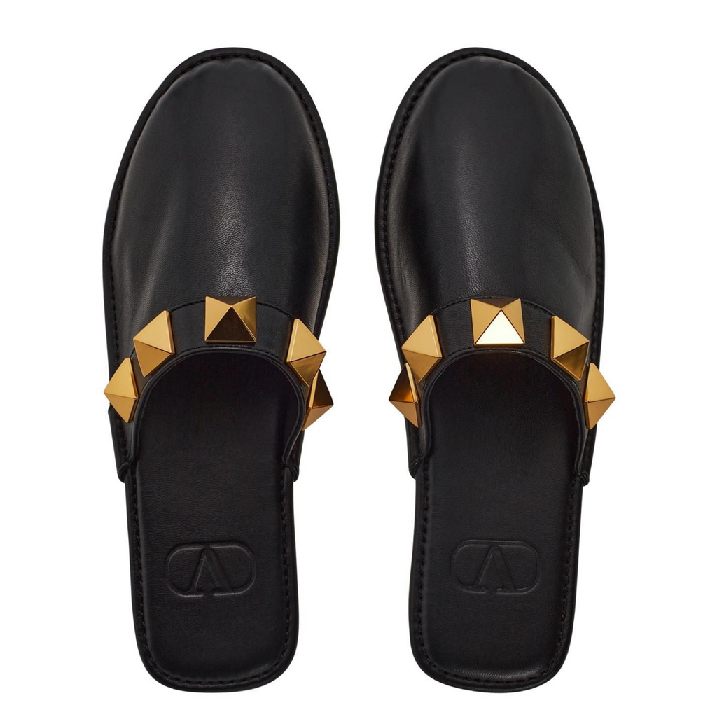 Womens Valentino Studded Slipper