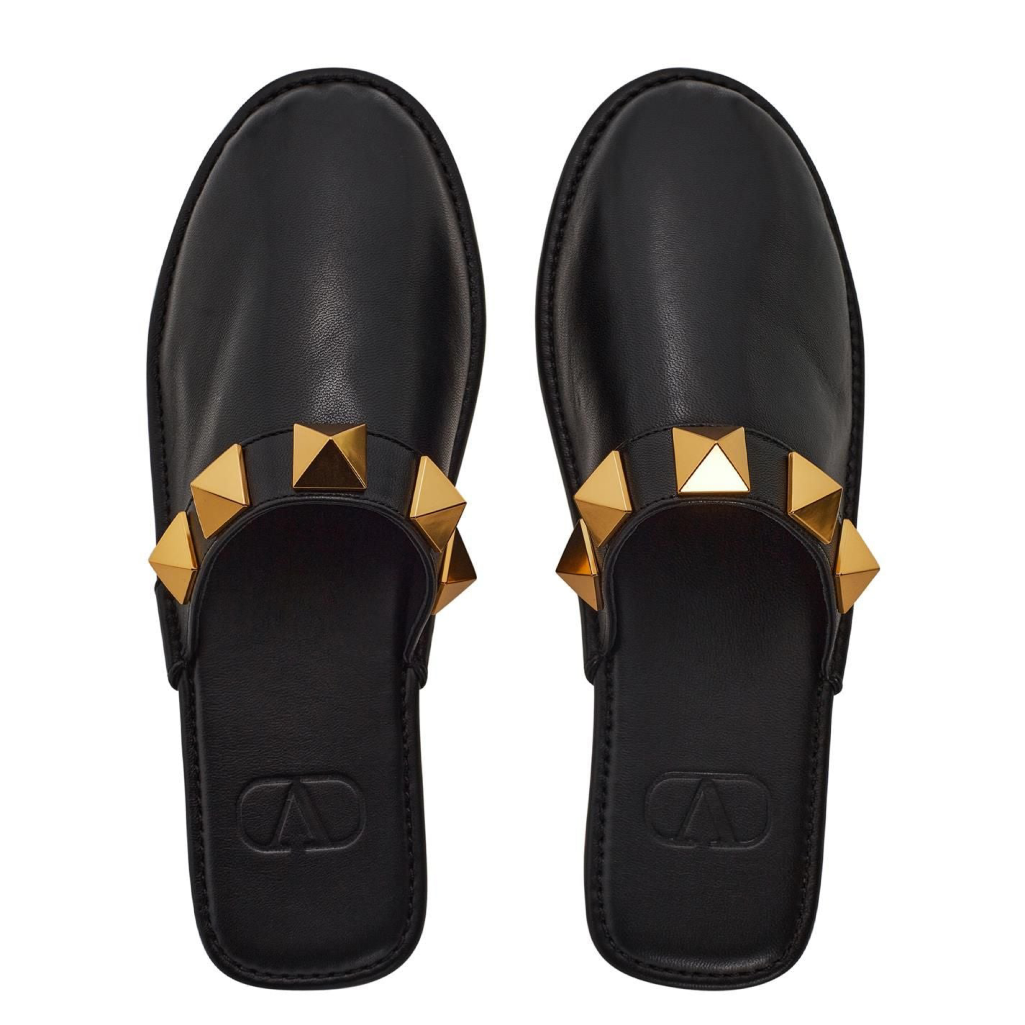 Womens Valentino Studded Slipper