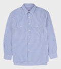 Dr. X Adams Note Shirt Blue Stripe