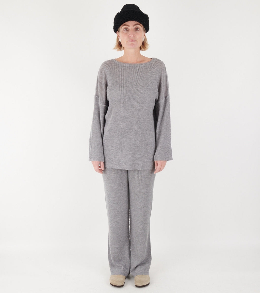 Billa Knit Light Grey