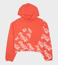 Coca Cola Swirl Hoodie Red