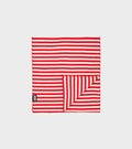 Scarf Interlock Red/Ecru