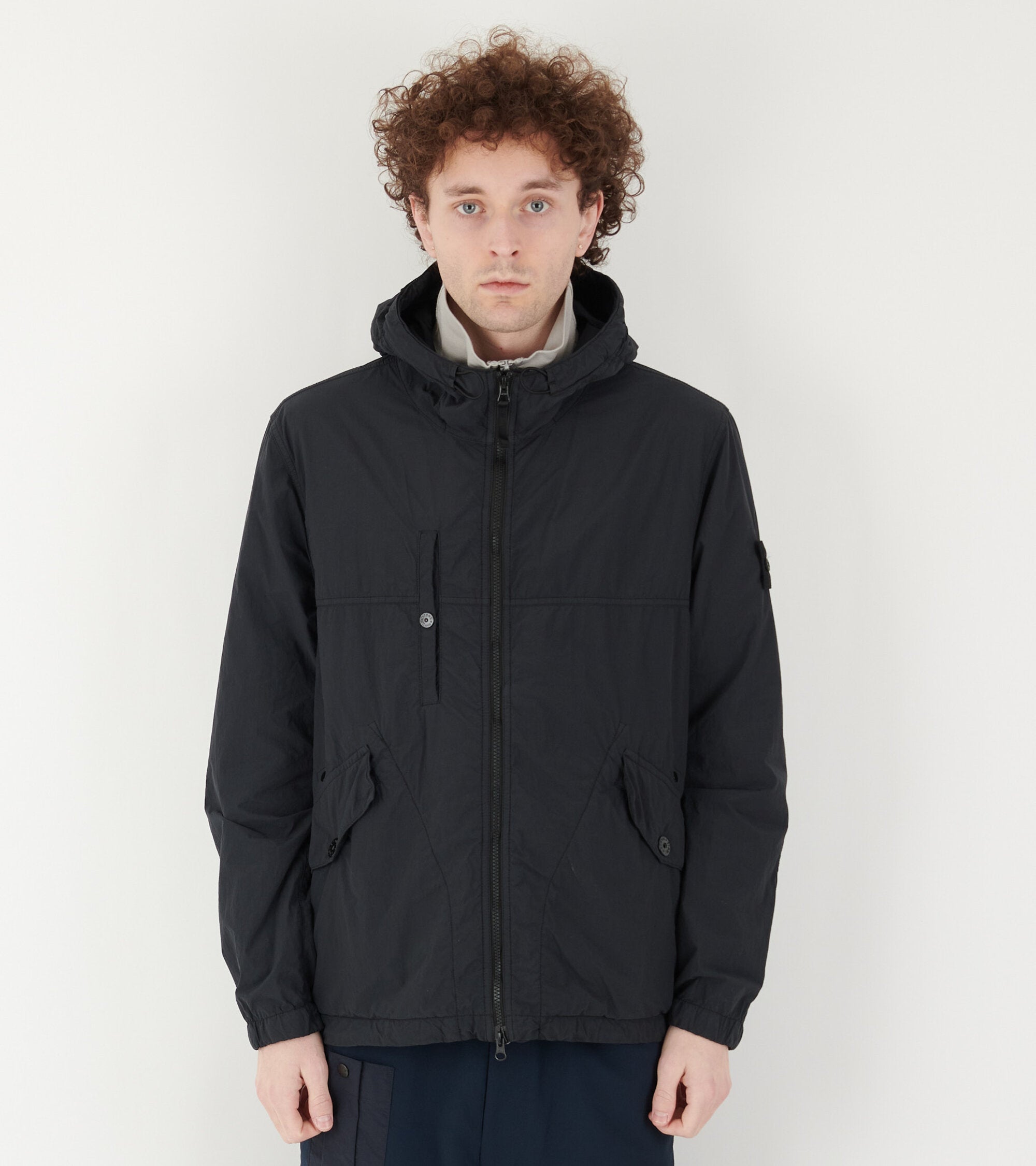 Ghost Nylon Smerigliato Jacket Black