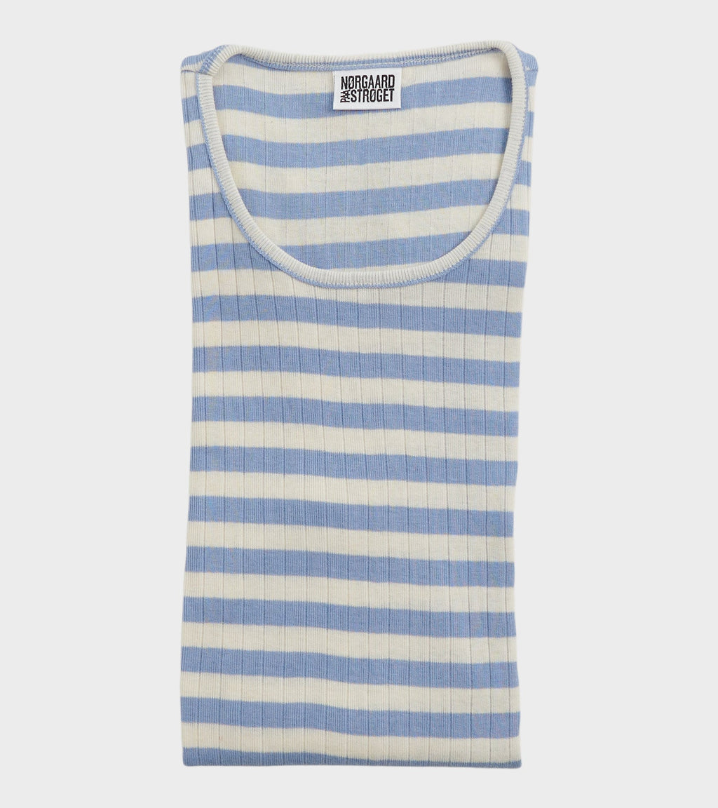 101 Rib Extra Broadway Light Blue/Ecru