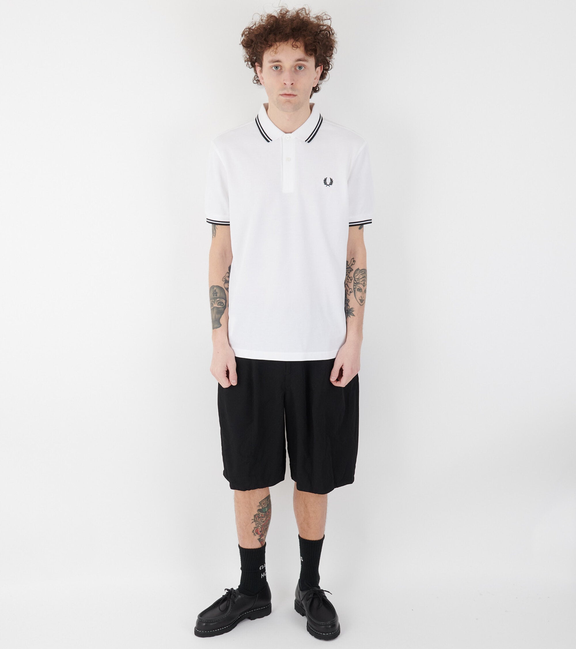 X Fred Perry Strong Will Polo White