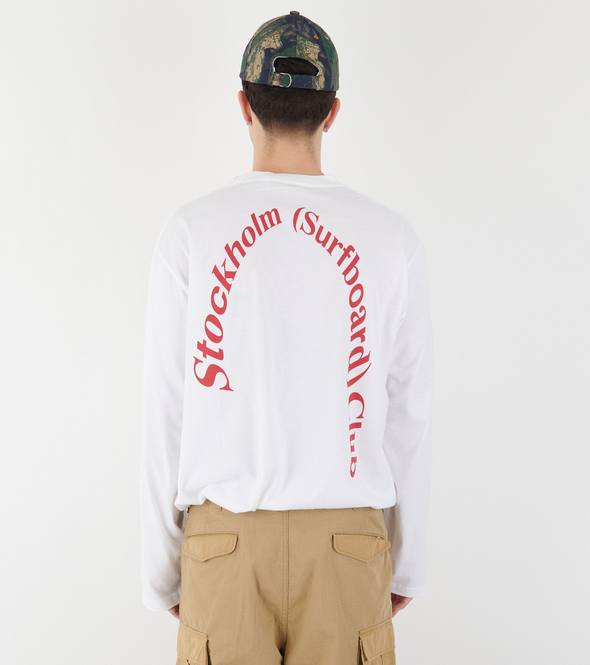 Greg Back Logo Longsleeve White