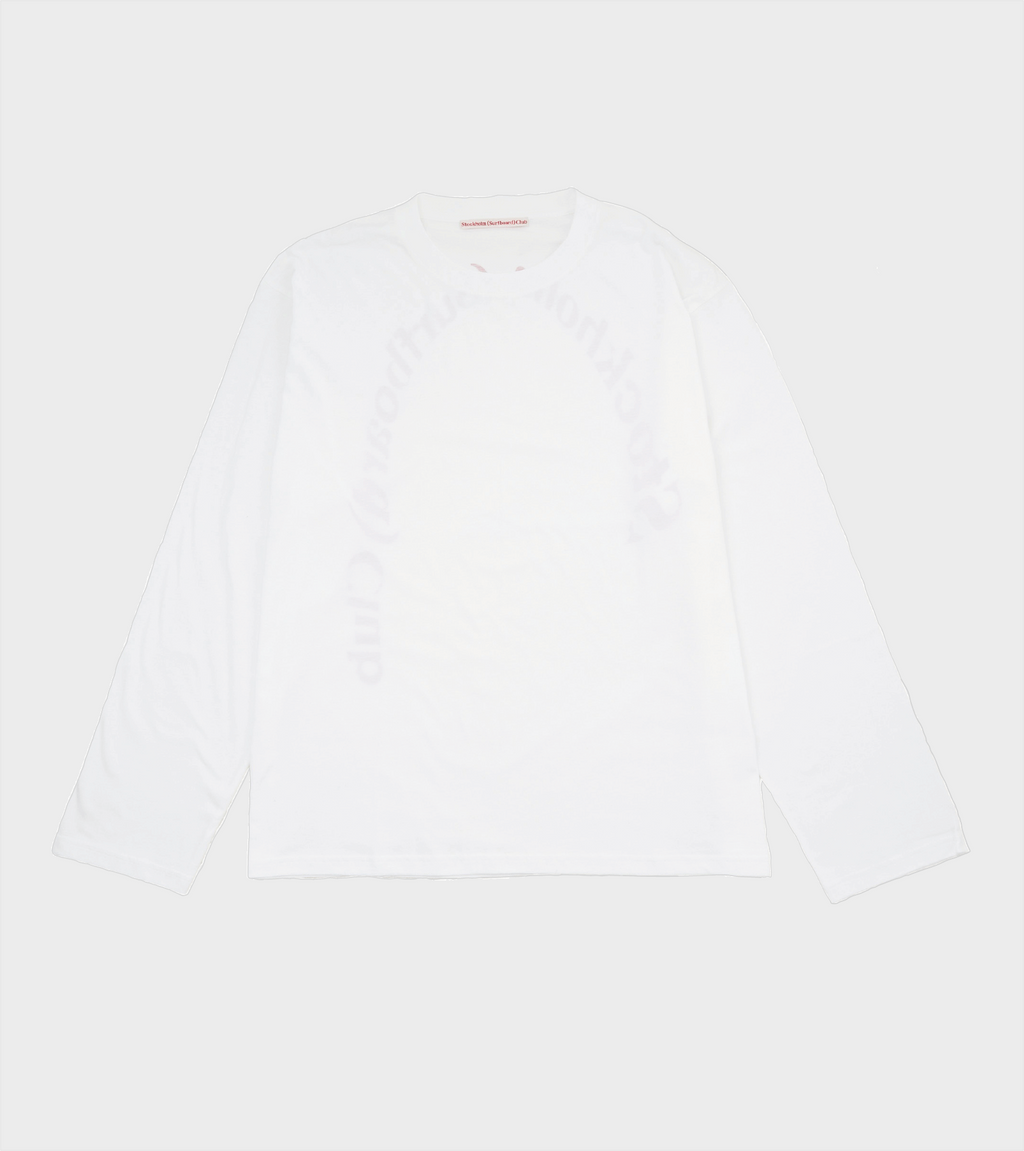 Greg Back Logo Longsleeve White