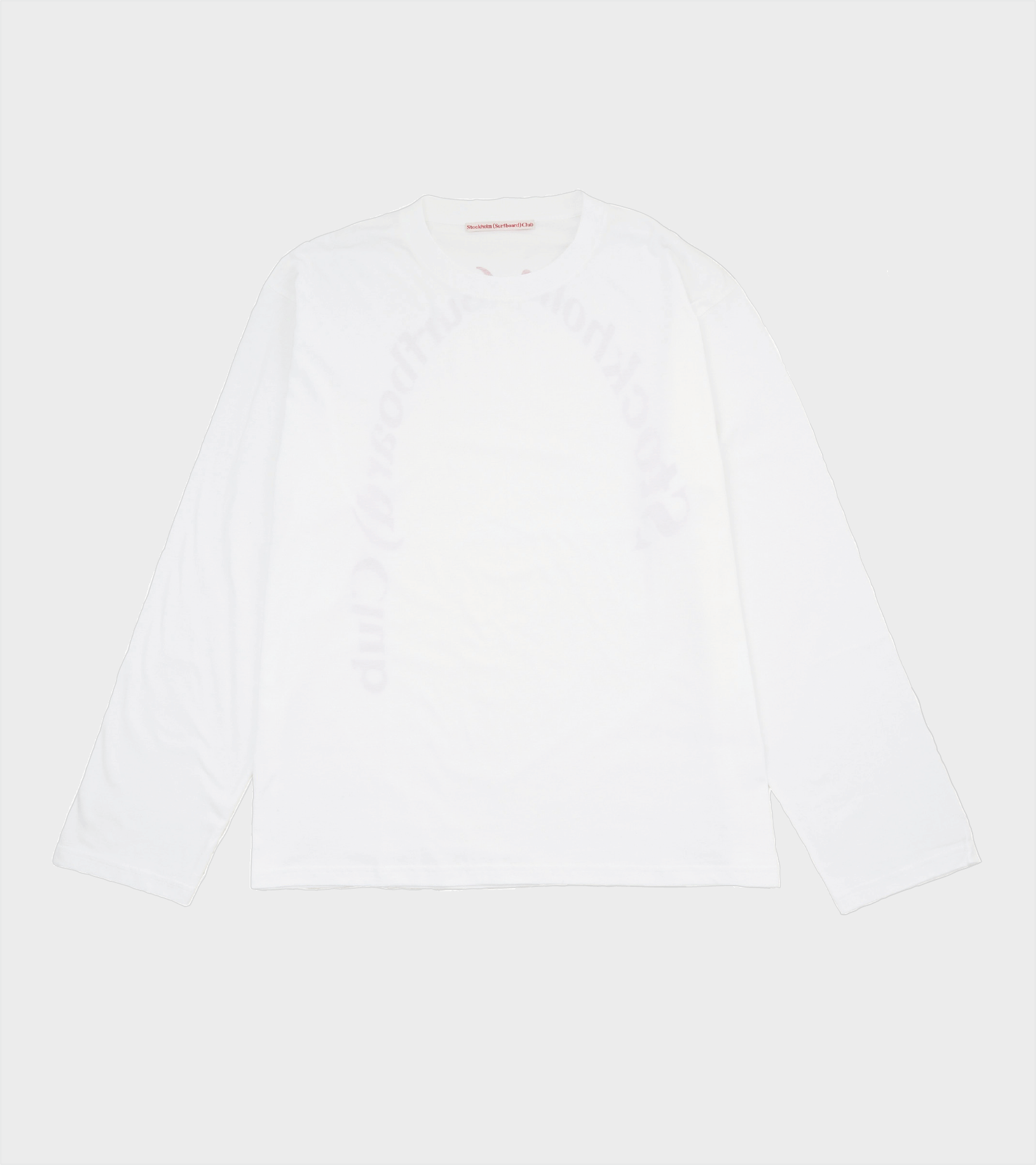 Greg Back Logo Longsleeve White