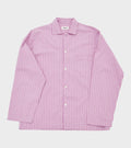 Pyjamas Shirt Purple Pink Stripes