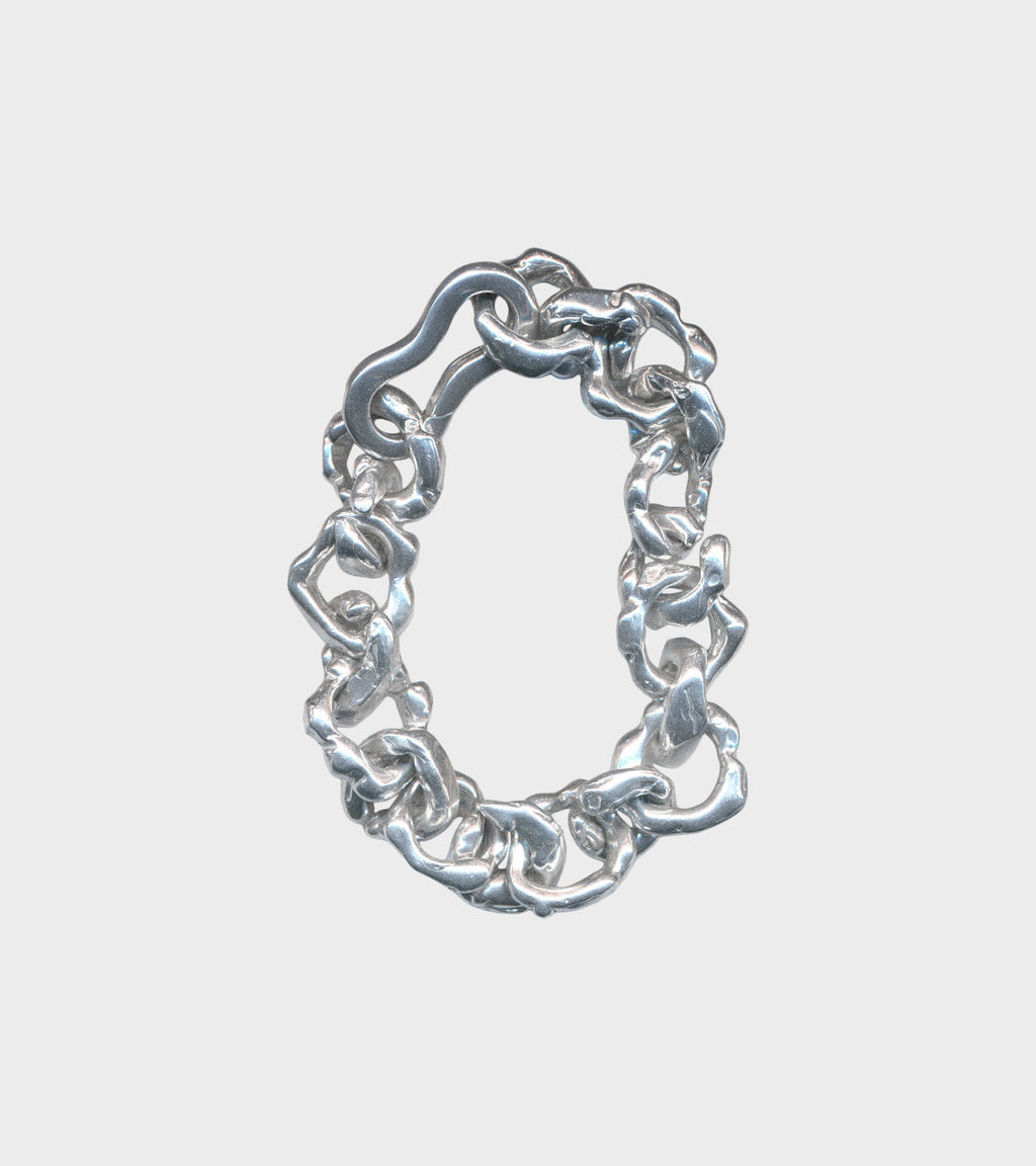Cave Chain Bracelet Silver