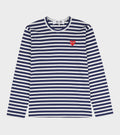 U Striped LS T-shirt Navy