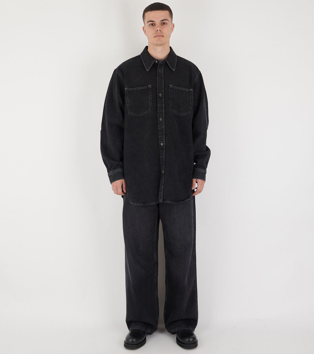 Denim Jacket Washed Black