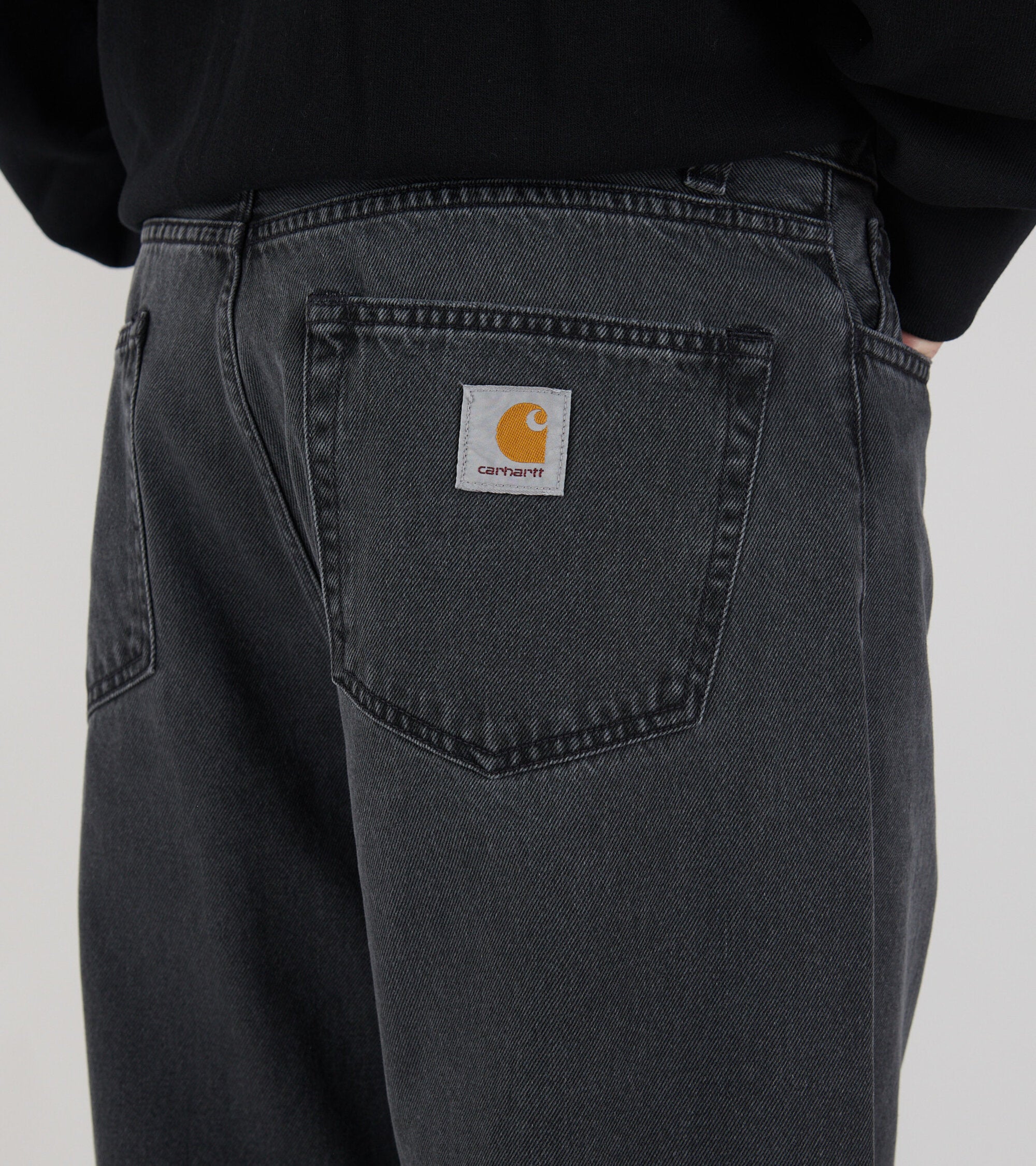 Landon Pant Black Heavy Stone Wash