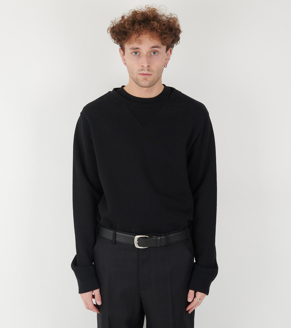 Basic Cotton Sweat Black