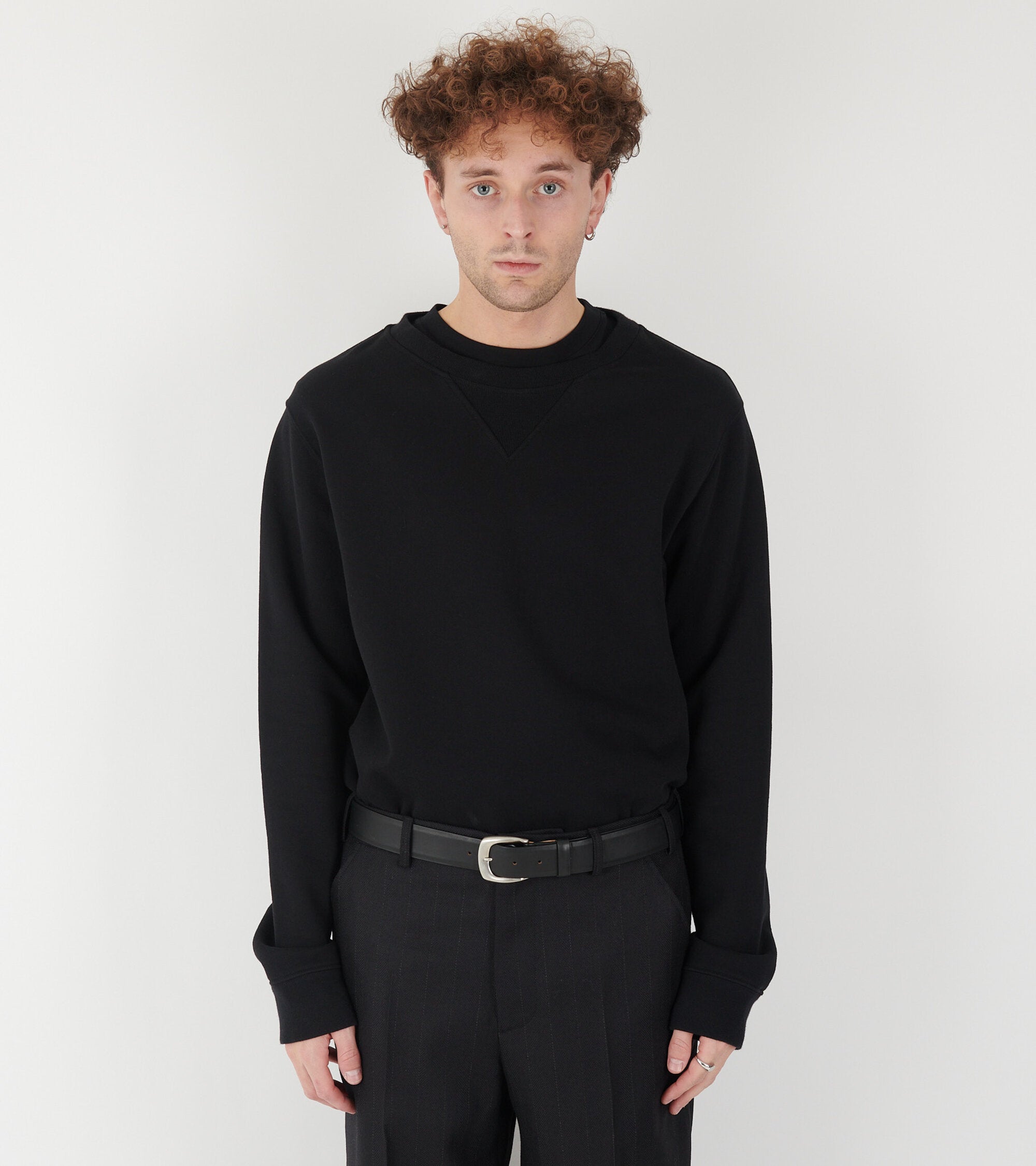 Basic Cotton Sweat Black