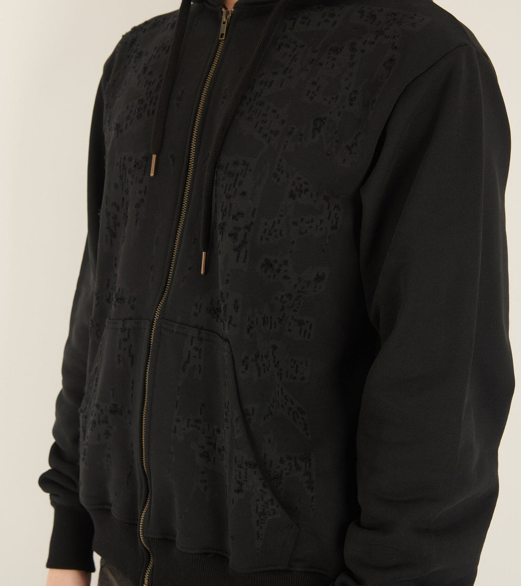 Sick World Hoodie Black